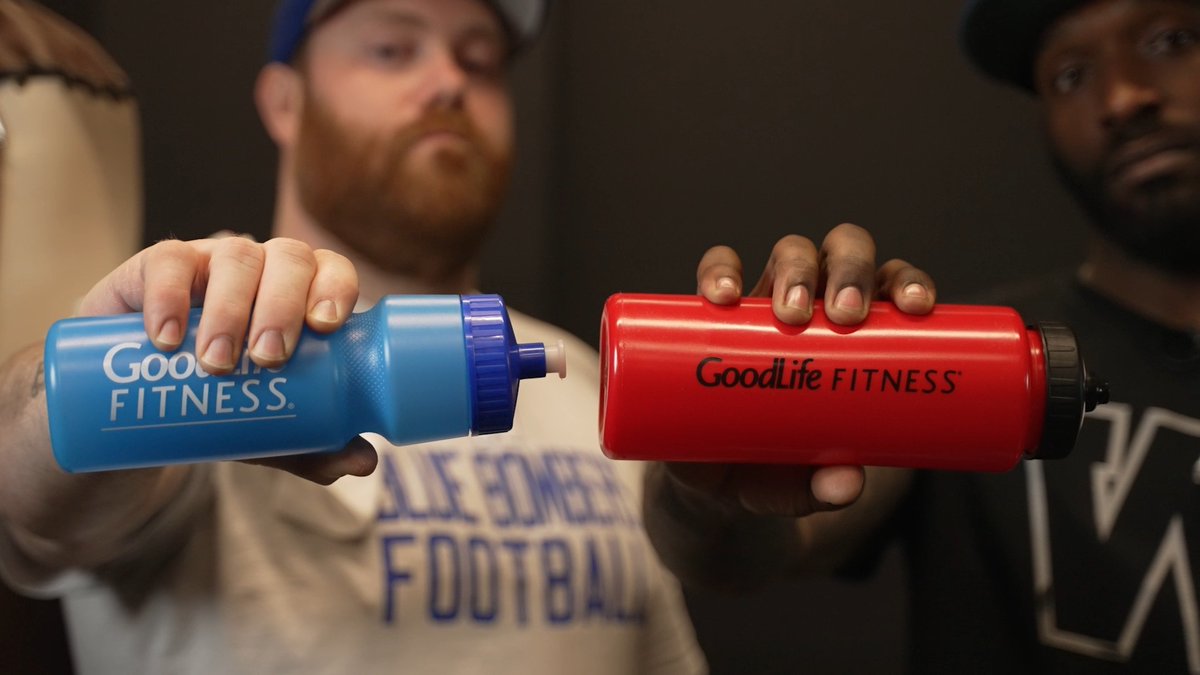 Join Willie H. Jefferson III and Pat Neufeld in our Monthly Fitness Challenge, presented by GoodLife Fitness. repost this for a chance to win a three month GoodLife membership and a collection of Blue Bombers workout gear! #ForTheW