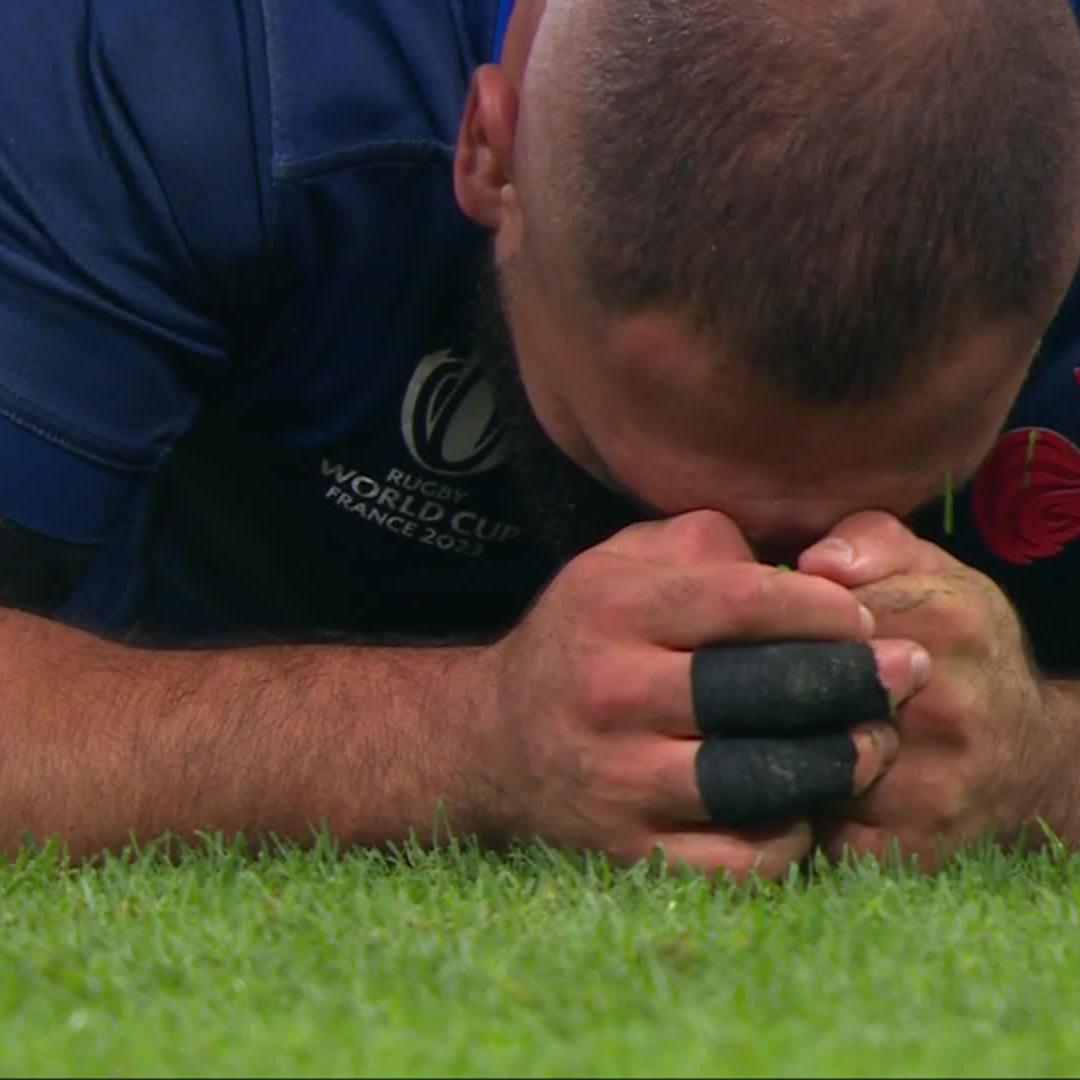 French dreams shattered 💔 #RWC2023 | #FRAvRSA