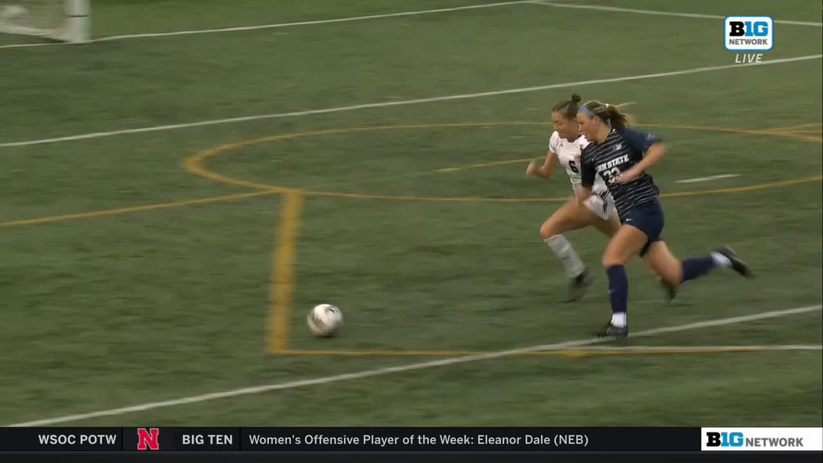 DEAL WITH IT. GOAL PENN STATE. BORGEN WITH THE BRACE. 2H | 50:54 | PSU 2, NU 2 #WeAre