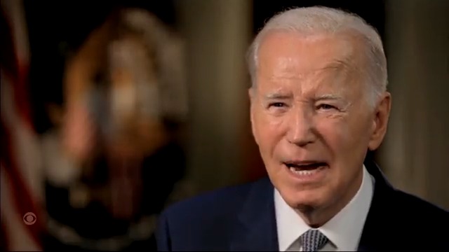 JUST IN: Biden says he wants to run again to achieve world peace, unite the Middle East, unite Europe, and put Putin in his place to stop causing trouble. WATCH