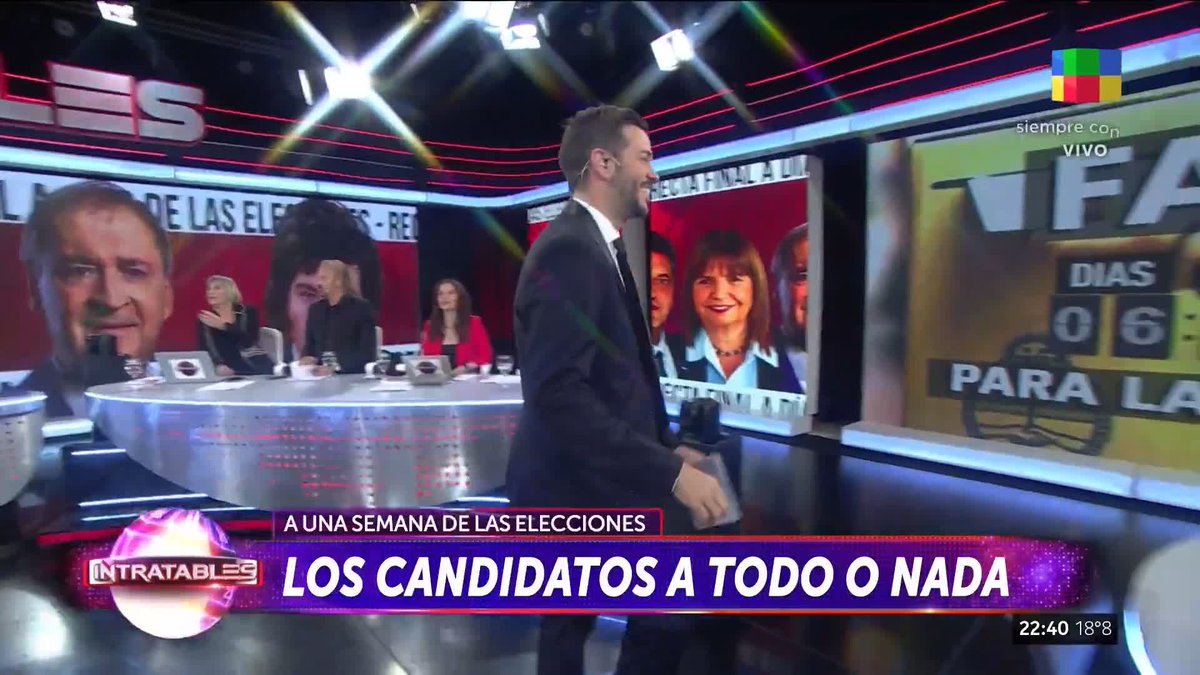 📢 En vivo, Esteban Trebucq "Larreta está peleado con Bullrich" "Hasta ahora no se probó que Milei mienta" "Nadie del gobierno denunció a Insaurralde" "En Argentina no se militan los datos" Cc Nicolás Magaldi ⚡️ @intratables Esteban Trebucq