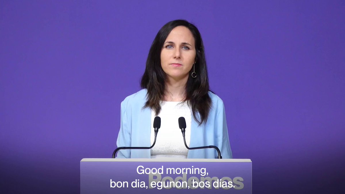 We ask our partner that, as the Government of Spain, we bring Netanyahu before the International Criminal Court for war crimes. Here is my official statement 👇