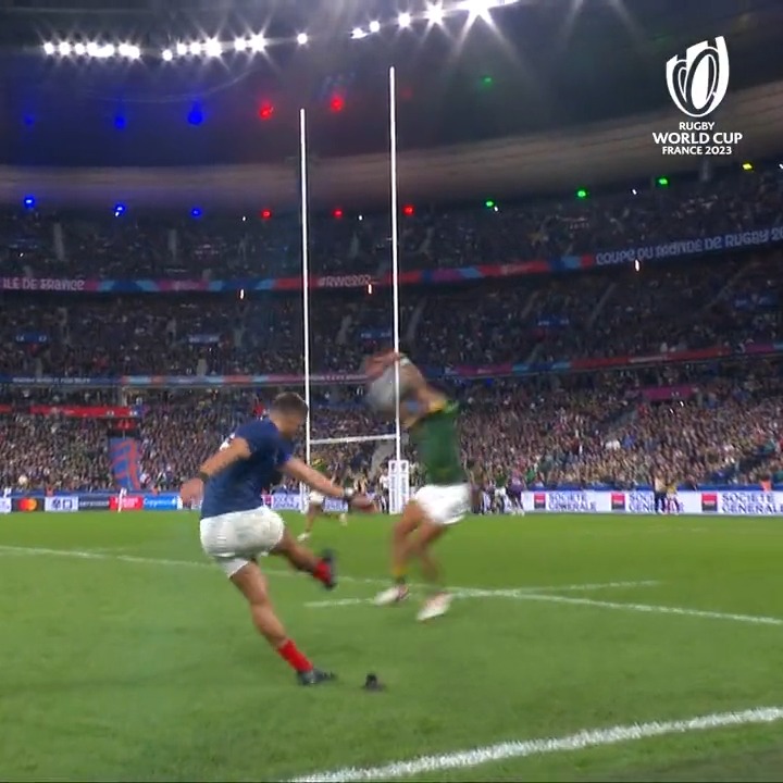 Cheslin Kolbe decided the fate of the match 🔥 #RWC2023 | #FRAvRSA | Springboks | Cheslin Kolbe