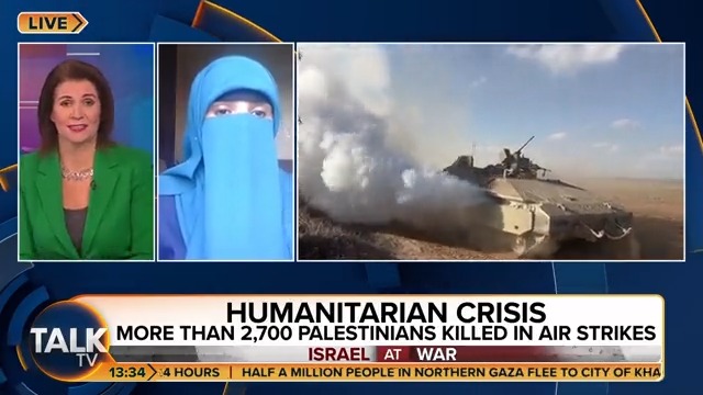 Palestinian journalist Wafa Al-Udaini refuses to answer Julia Hartley-Brewer's question of what a “proportionate response” from Israel would be. Wafa: "You are just looking to the Israeli side." Julia: "No I'm not! I'm asking you a reasonable question." Julia Hartley-Brewer | #TalkTV
