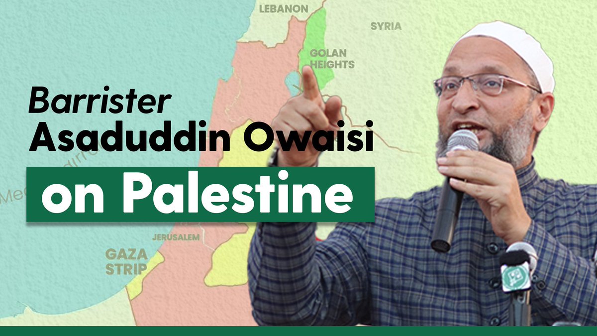 Masla-e-Falasteen par Barrister Asaduddin Owaisi ne kahi ye khas batein #AIMIM #AsaduddinOwaisi #Palestine #Israel #Gaza #MasjideAqsa #IsraelGazaWar #GazaUnderAttack