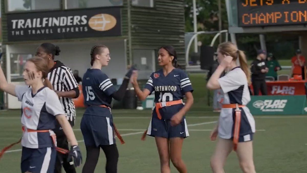 It’s official - flag football is comin’ to the Olympics! 🙌 We've been committed to growing the sport in Illinois and the UK, and we're excited to see many of our girls flag football players reppin' the Bears and their countries at #LA28