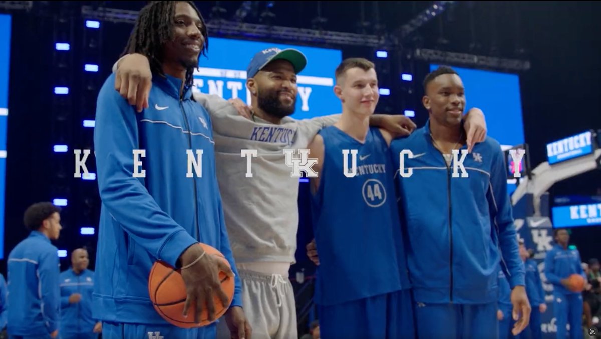 Big Blue Madness as a movie. Basketball season is here. Go Big Blue.