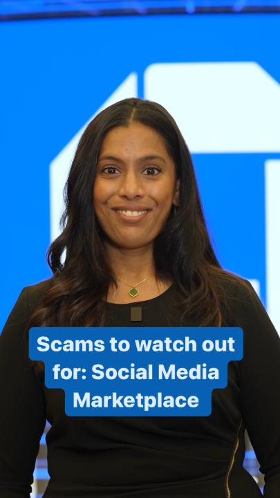 Scammers set up shop on social media selling items for what looks like a great deal, but it could also be a scam. Community Manager Melissa Prashad has a few tips to help you avoid the “great deal.” Learn more at JPMorgan Chase Bank, N.A. Member FDIC