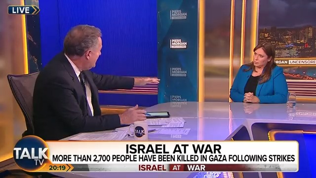 "I don't think you can deny that there's a humanitarian crisis?" Piers Morgan challenges Israeli ambassador Tzipi Hotovely over comments she made this morning. Tzipi Hotovely | Piers Morgan | #PMU