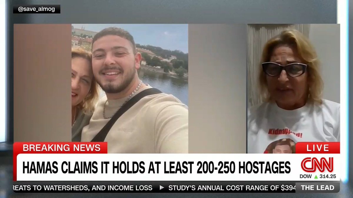 "I just want my son!" A mom's plea after Hamas took her son