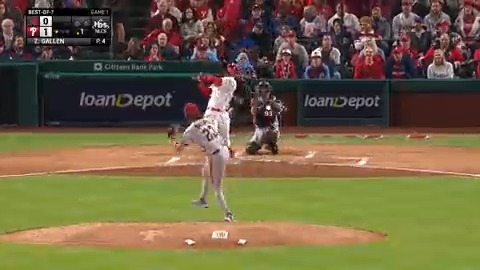 On his 31st birthday, Bryce Harper CRUSHES an #NLCS home run.