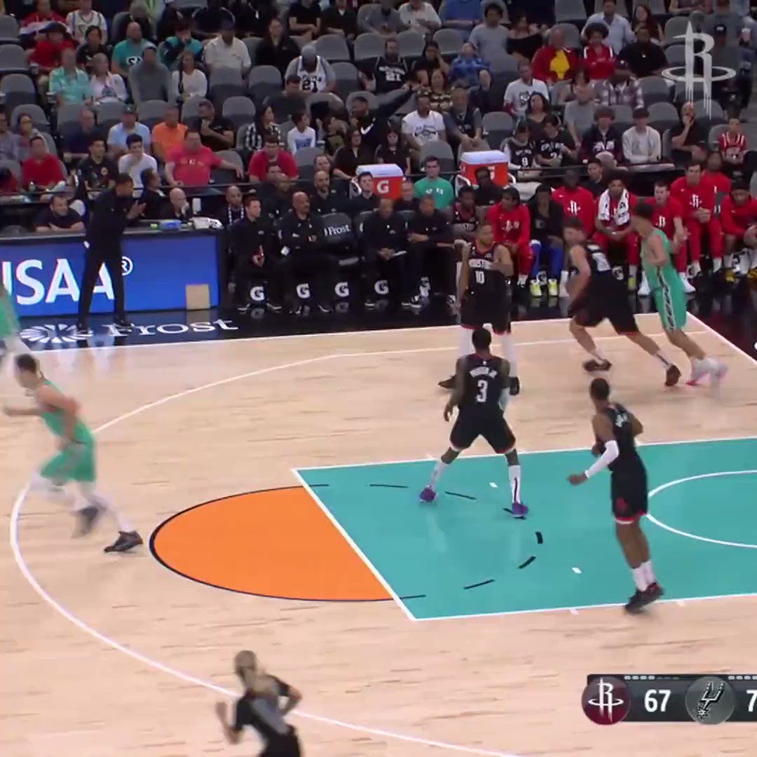 Which #Rockets vs. Spurs dunk that didn’t count is better?