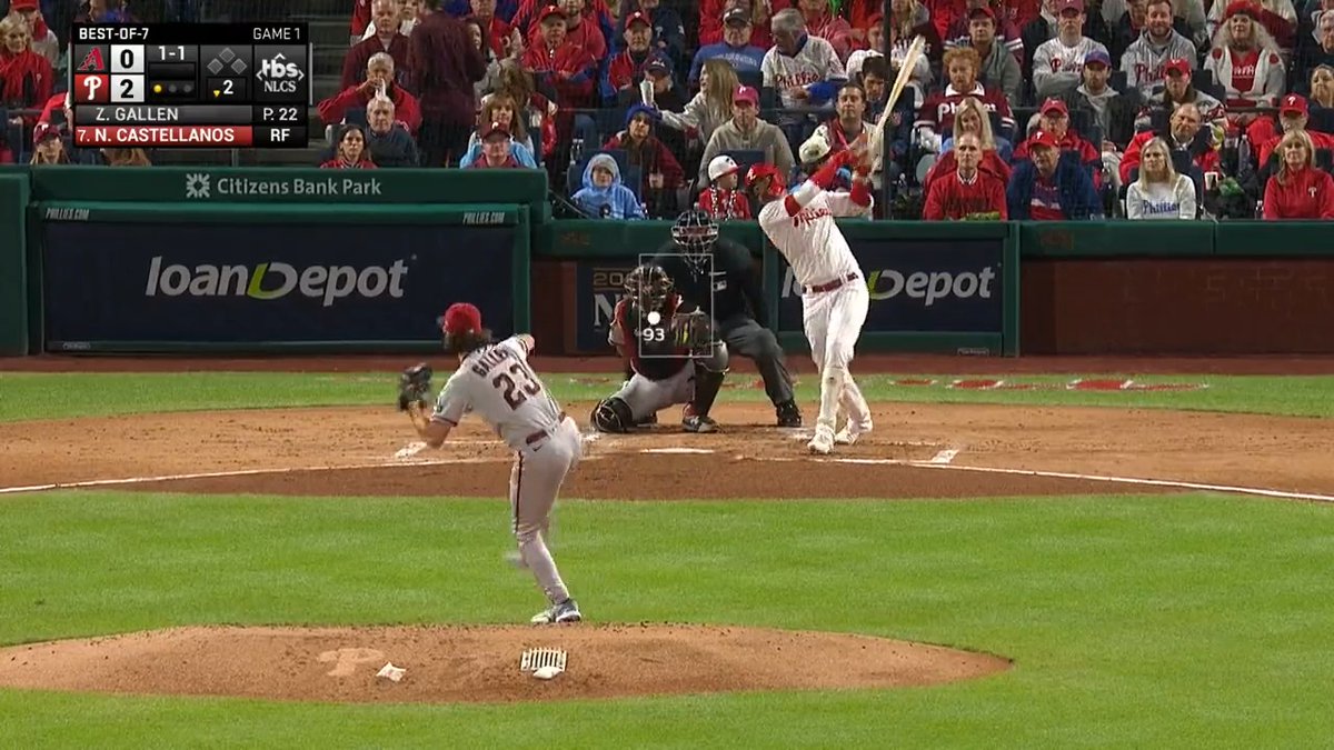 Who loves hitting #Postseason dingers? Nick Castellanos loves hitting #Postseason dingers.