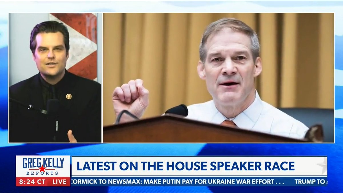 Republicans must unite and elect Rep. Jim Jordan as Speaker of the House! We can have better days going forward because he has the credibility, honesty, and determination to get the job done.