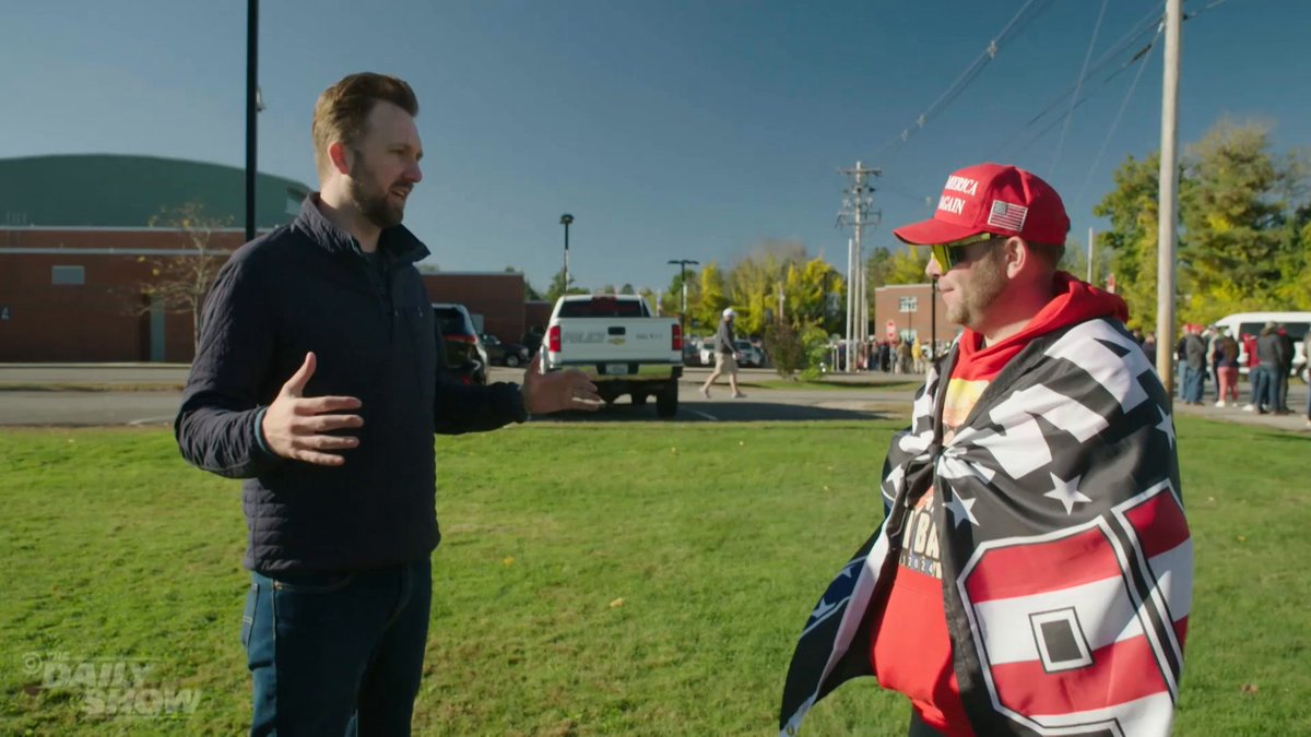 The Daily Show is back, which means Jordan Klepper is back to getting jaw-dropping takes from Trump supporters.