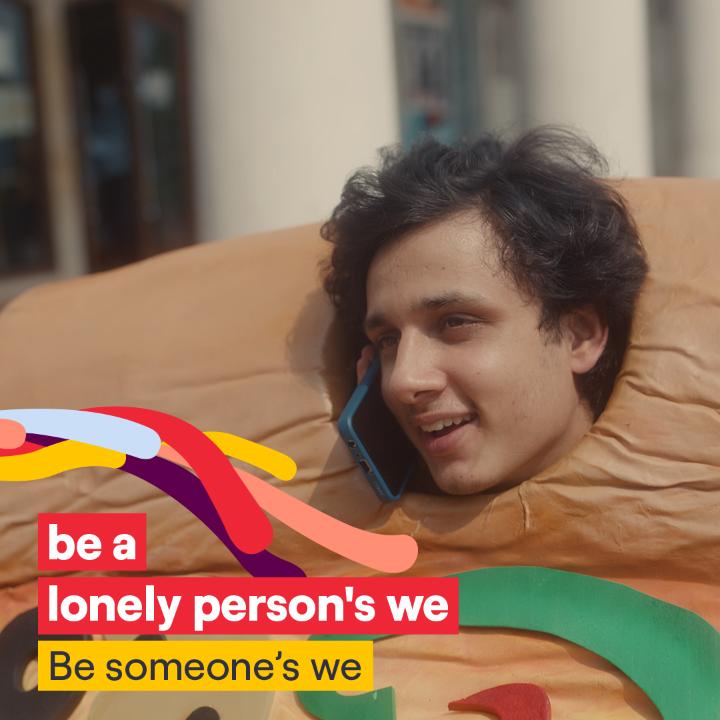 At Vi, we believe we can create a world where no one feels neglected or alone. Be the call that says “I care about you’. Go on, #BeSomeonesWe. #BeSomeonesVi