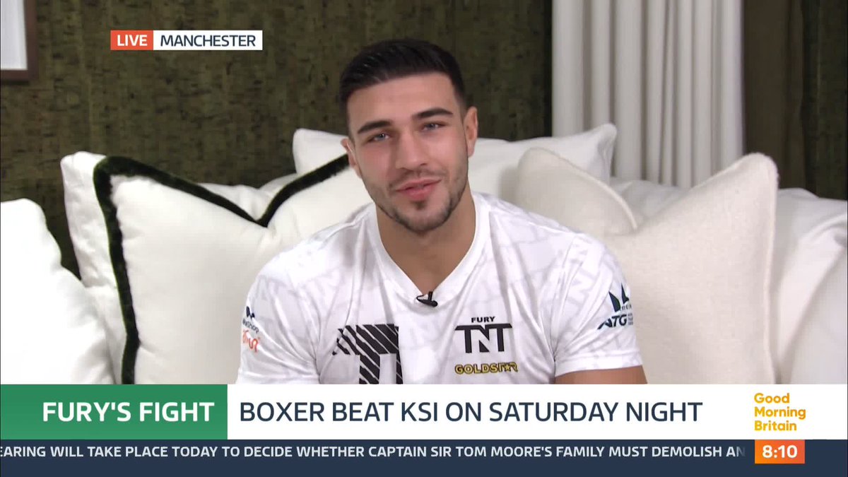 'It's very hard to fight someone who doesn't want to fight.' Tommy Fury reflects on Saturday's win against ksi and says 'hugging and doing starjumps in the ring does not win the fight.'