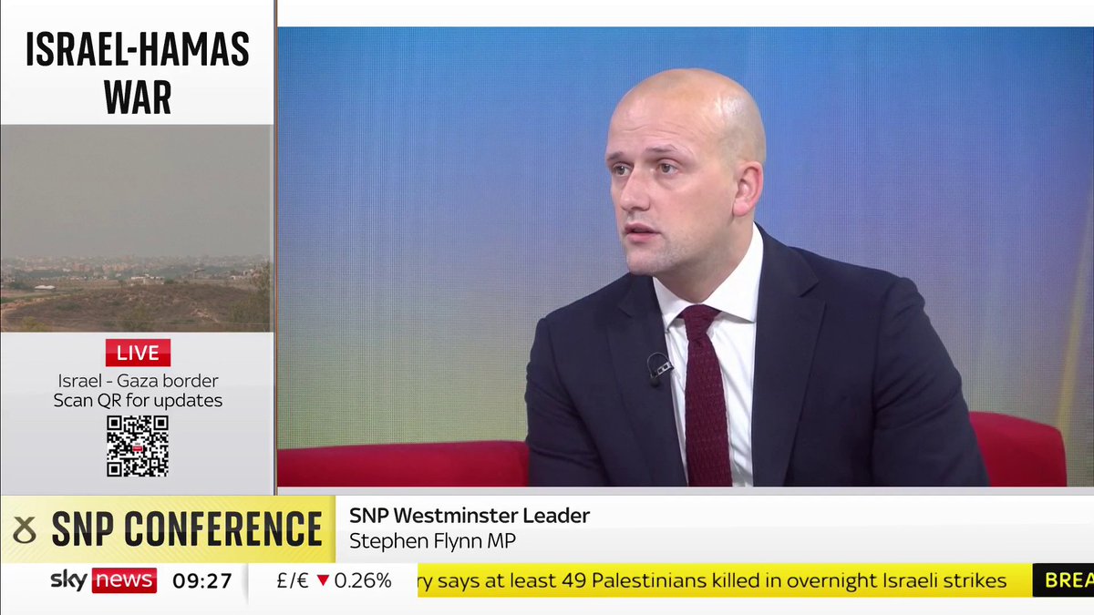 'We would like the power over an independence referendum transferred to Holyrood', Stephen Flynn - adding 'I think the Scottish people would agree with that'. 📺 Sky 501, Virgin 602, Freeview 233 and YouTube