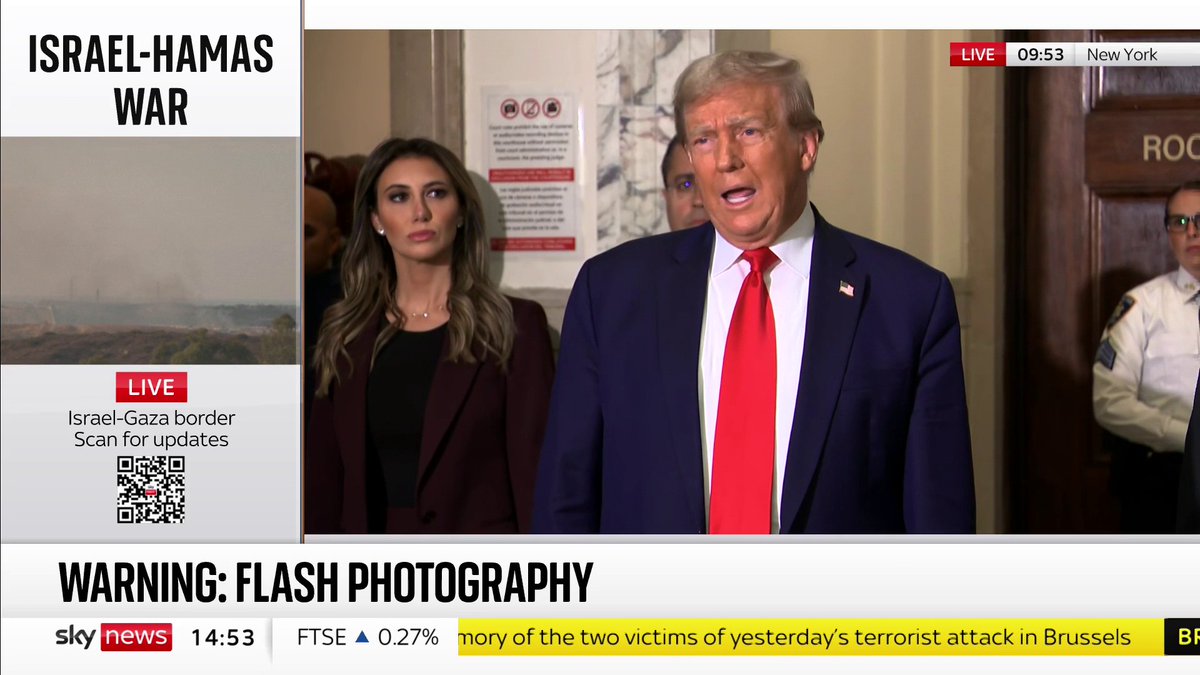 "Most expensive house probably in the world." Former US president Donald Trump returned to Manhattan court to attend the $250 million lawsuit trial against him. He is accused of exaggerating his net worth on financial documents - which he denies.