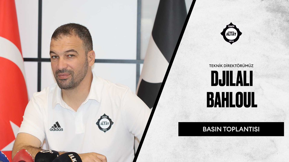 📹 Teknik Direktörümüz Djilali Bahloul, Gaziemir Vali Kutlu Aktaş Tesisleri’mizde basın mensupları ile bir araya geldi. Basın toplantısının tamamı Altay TV YouTube kanalımızda yayında👇 🔗 #BüyükAltay