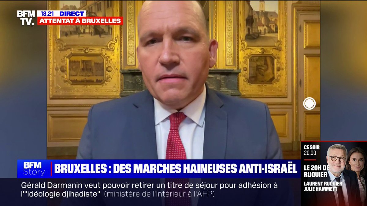 🇧🇪🇵🇸 FLASH | Philippe Close, le bourgmestre de #Bruxelles, a affirmé qu'il y aura encore des manifestations pro-palestiniennes et « qu'ici, il n'y a pas de jugement de valeur ».