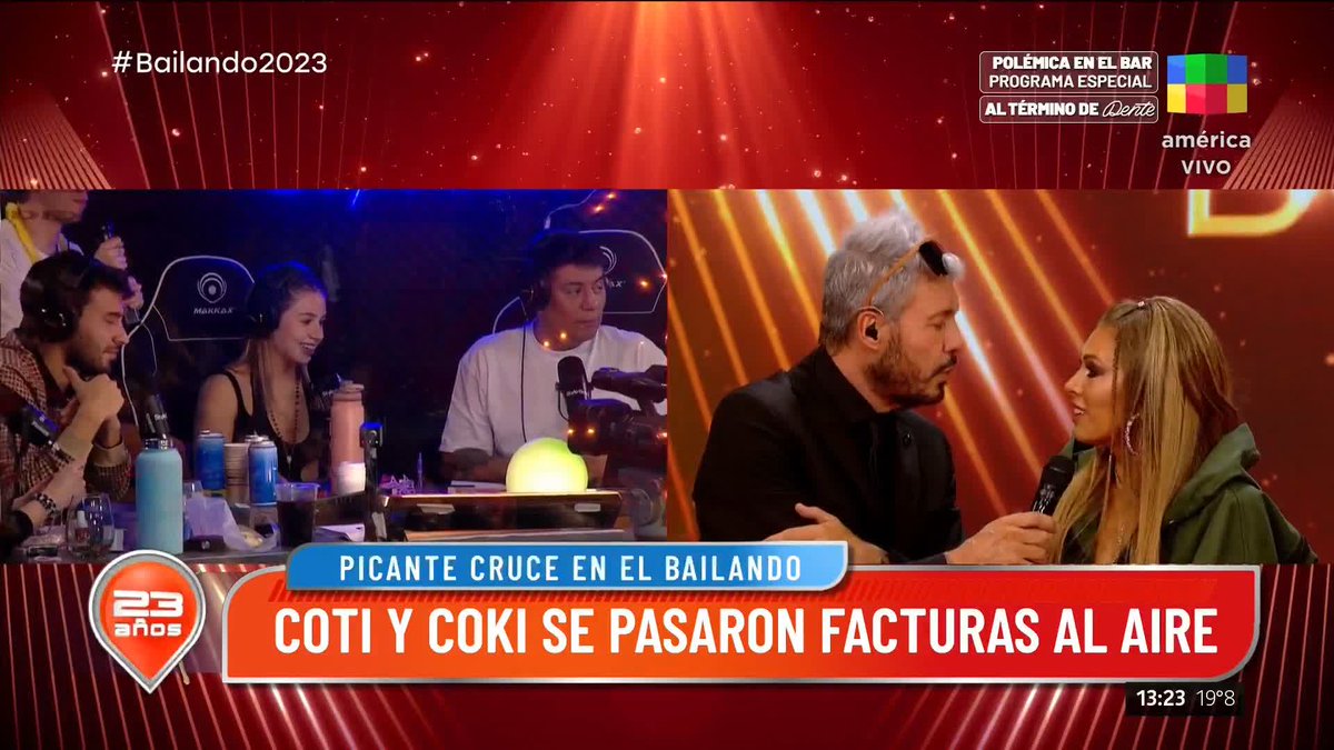 Coti Romero vs. Coki Ramírez: cruce generacional en el "Bailando 2023" 🥊 💃 Cc #Intrusos 👀