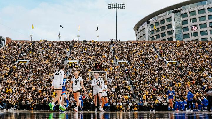 More than a game 🏟 #Hawkeyes