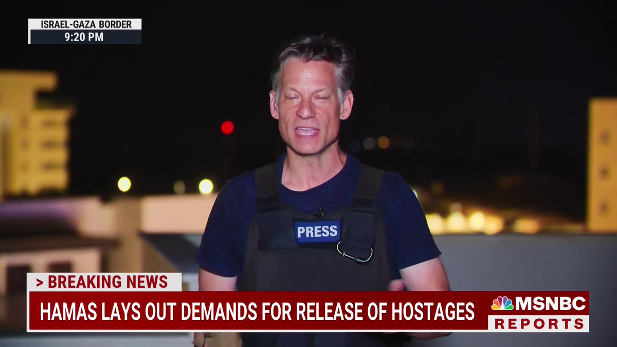Hamas says it’s willing to release all civilian hostages immediately “if the bombing stops” in Gaza. Richard Engel reports.