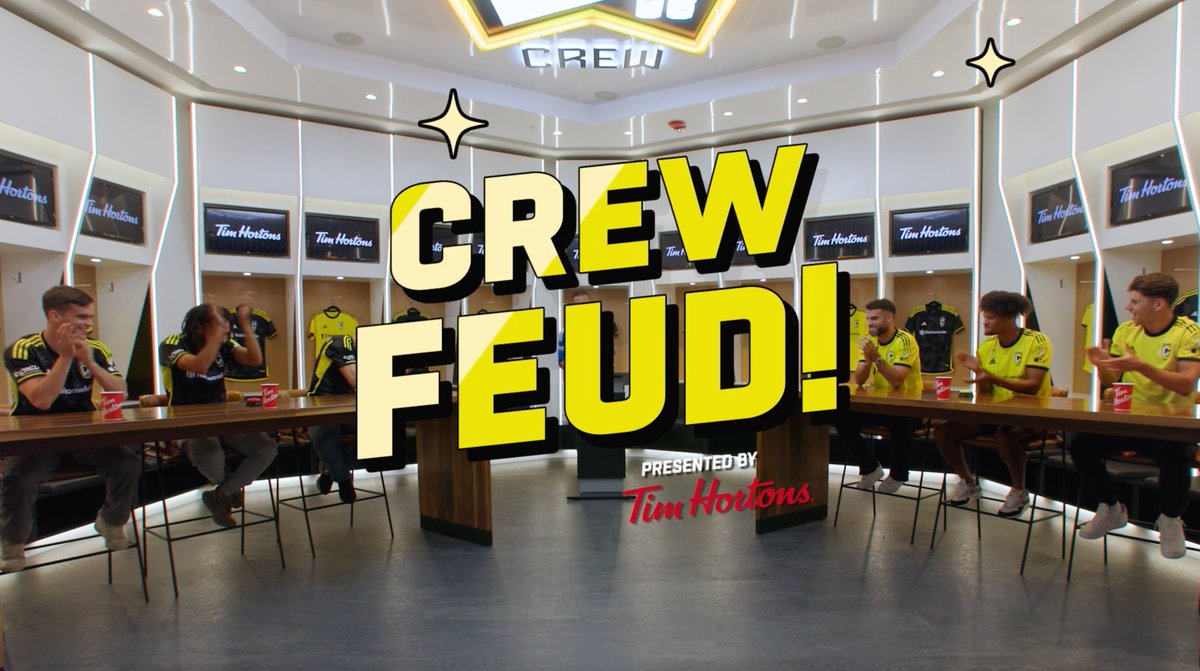 Let’s play Crew Feud! #Crew96 ✘ Tim Hortons U.S.