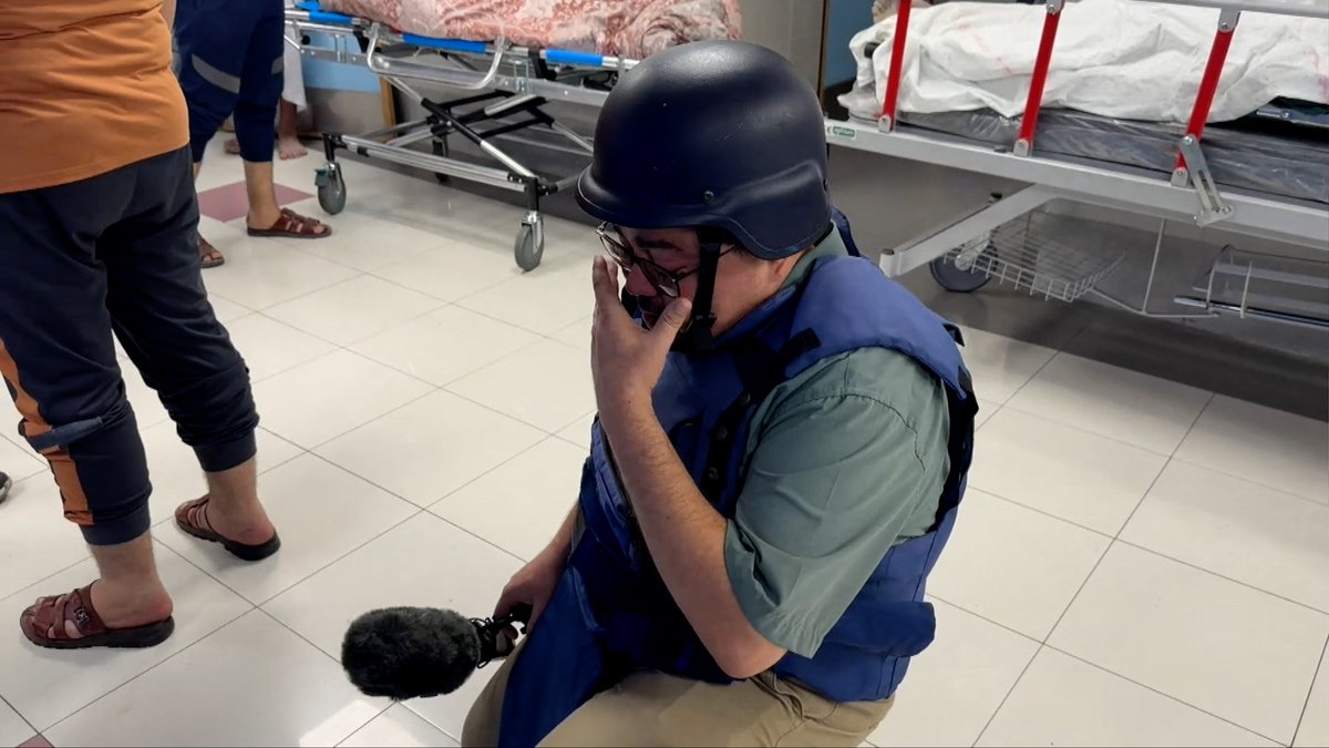 Dear journalists in Gaza. You are bearing witness to the crimes against humanity. I do not wish to call you brave for doing your journalism but i truly hope history is kind to you