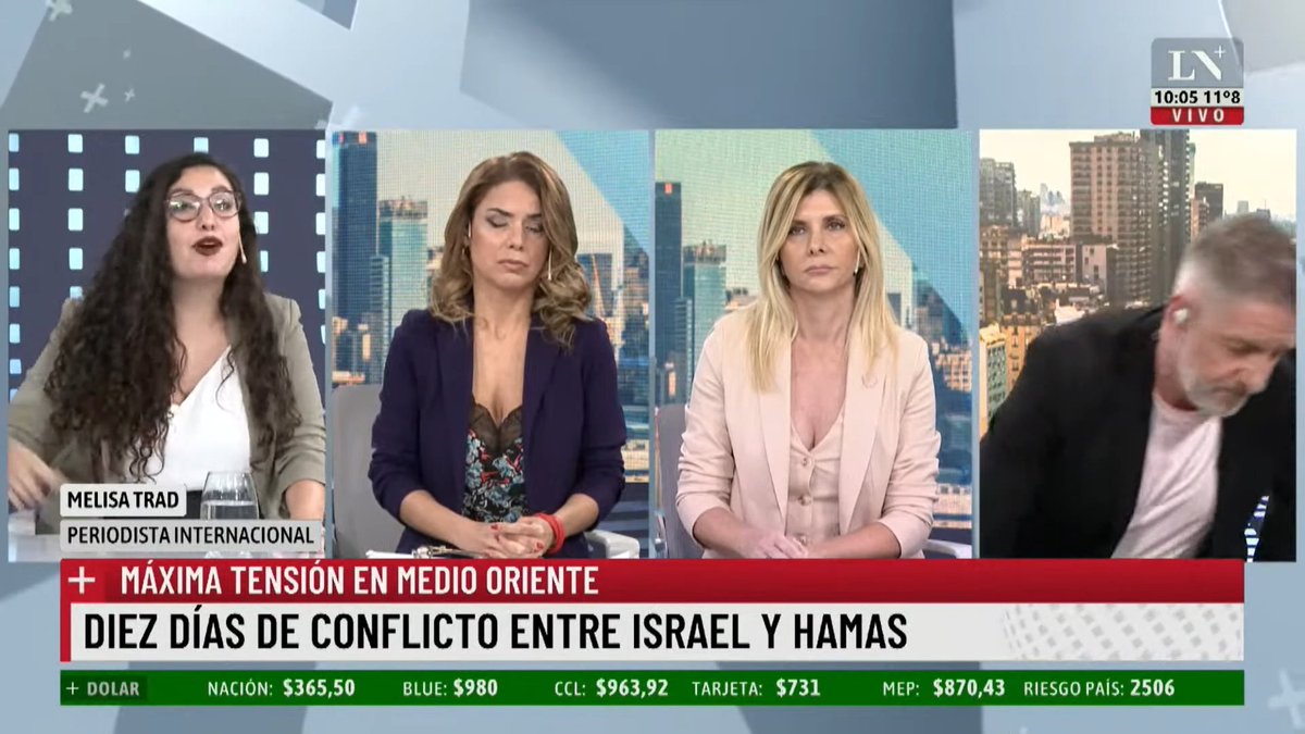 "Novaresio": Por su cruce con Melisa Trad en LN+