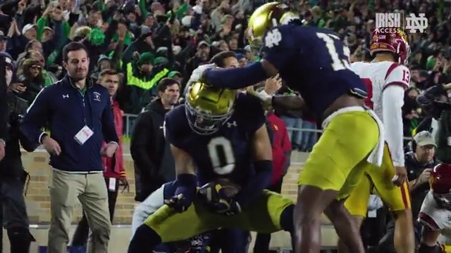 Ran it back ✅ BUY WEEK 🎟: #GoIrish☘️ | DIRECTV