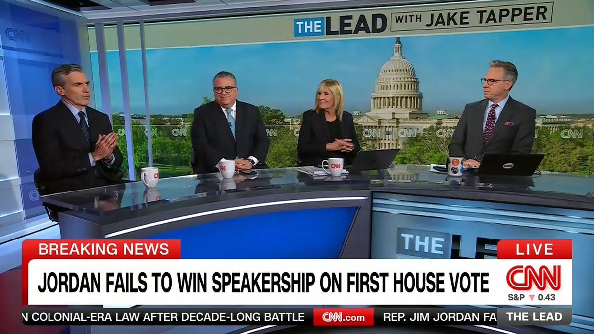 Rep. Jim Jordan fails to win speakership on first ballot