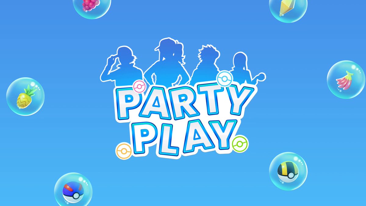 It’s time to #GOStartTheParty, Trainers! Party Play lets four total Trainers—level 15 and above—adventure as a party together. 🎉 #GOPartyPlay is live around the world! 🥳🎈