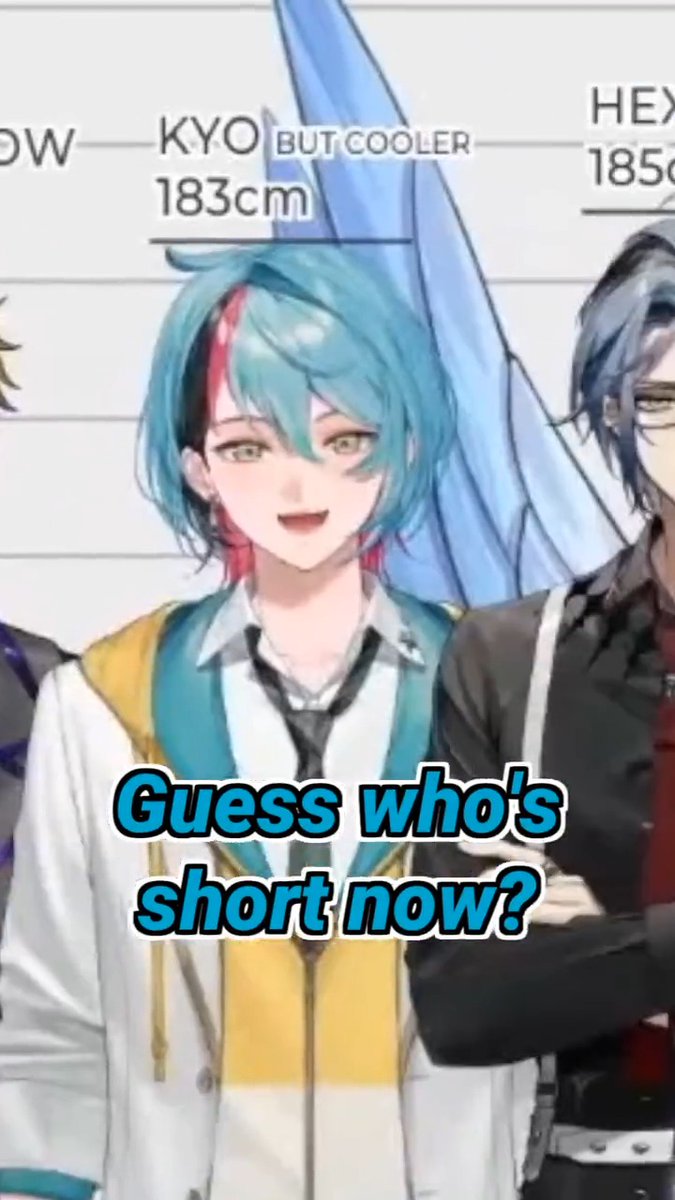 Reply with 👑s for kings of all heights! ft. Kyo Kaneko 🤟 NIJISANJI EN #NIJISANJI #NIJISANJI_EN #shorts