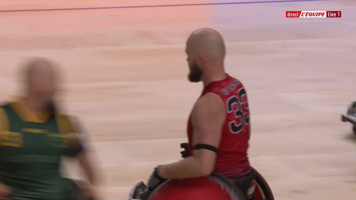 C'est parti pour la Coupe internationale de rugby fauteuil à vivre en intégralité sur L'Équipe live 1 ! Suivez le match d'ouverture, Australie - Canada, en direct 👉