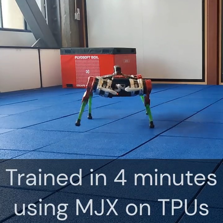 Introducing MuJoCo 3.0: a major new release of our fast, powerful and open source tool for robotics research. 🤖 📈 GPU & TPU acceleration through #JAX 🖼️ Better simulation of more diverse objects - like clothes, screws, gears and donuts 💡 Find out more: