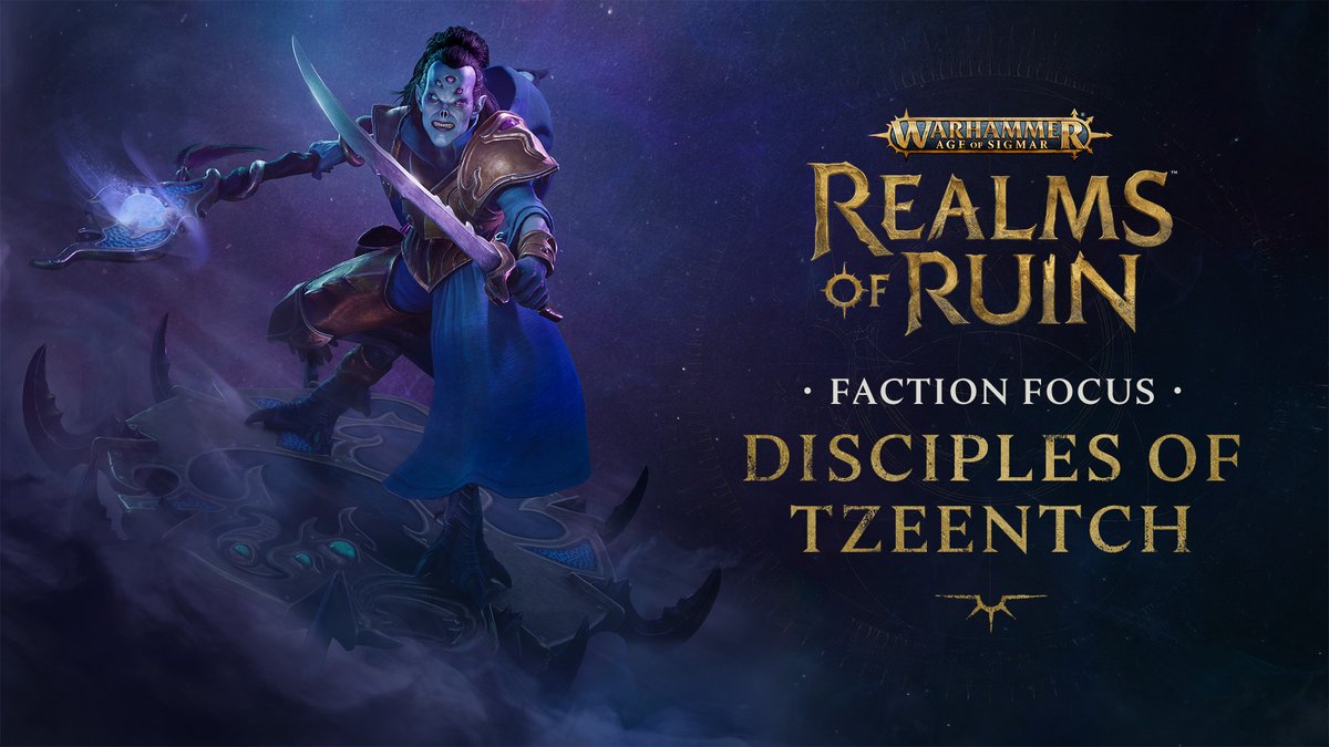 👁️ Sometimes all you need in life is a...change. 💫 Introducing the Disciples of Tzeentch! 🔗