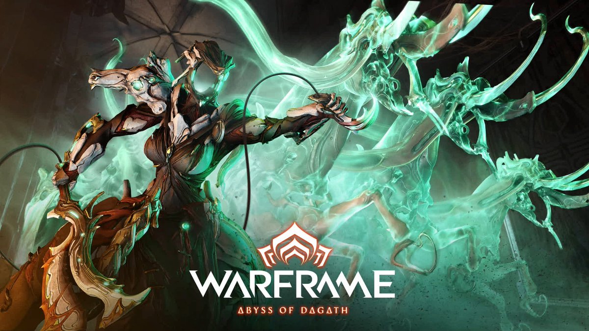 Celebrate the Nights of Naberus with Abyss of Dagath, available now on all platforms! Deal extra damage with the faceless 54th #Warframe, enjoy numerous QoL improvements, and hone your Fashion Frame with new Customizations from the in-game Market: