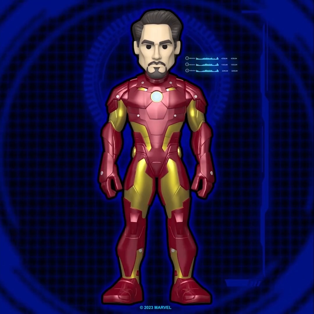 A new collectible for a different breed of heavy metal hero! Marvel, VeVe, and Funko have collaborated on an 18" GOLD Iron Man collectible! Limited Edition of 3,000 blind boxes with 5 suit variants. Which one are you hoping to get? On sale at 9:30 AM PT: