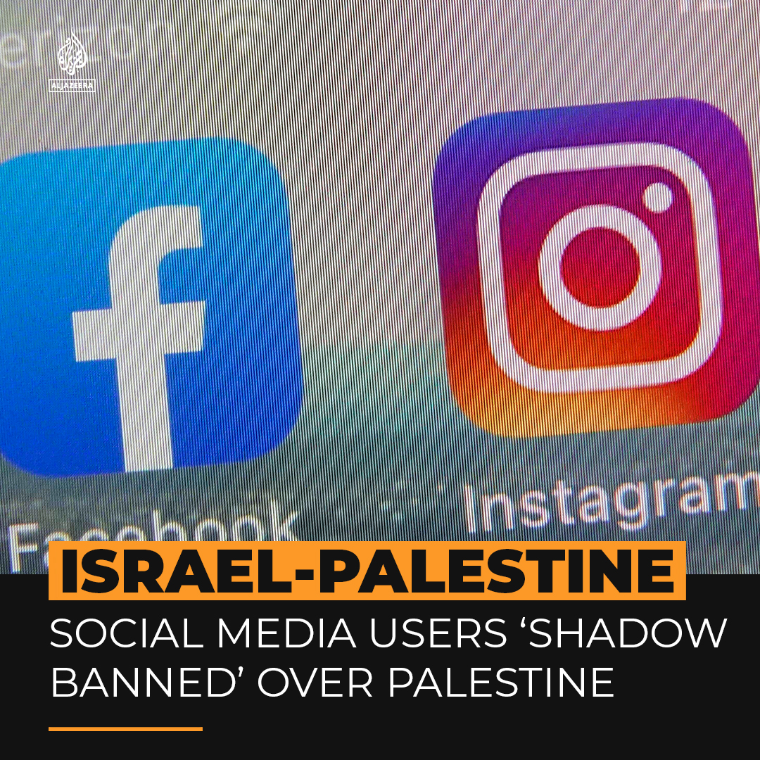 Instagram, TikTok users say Palestinian content 'shadow banned', as rights group finds pro-Israel posts and anti-Arab hate speech continue unabated ⤵️