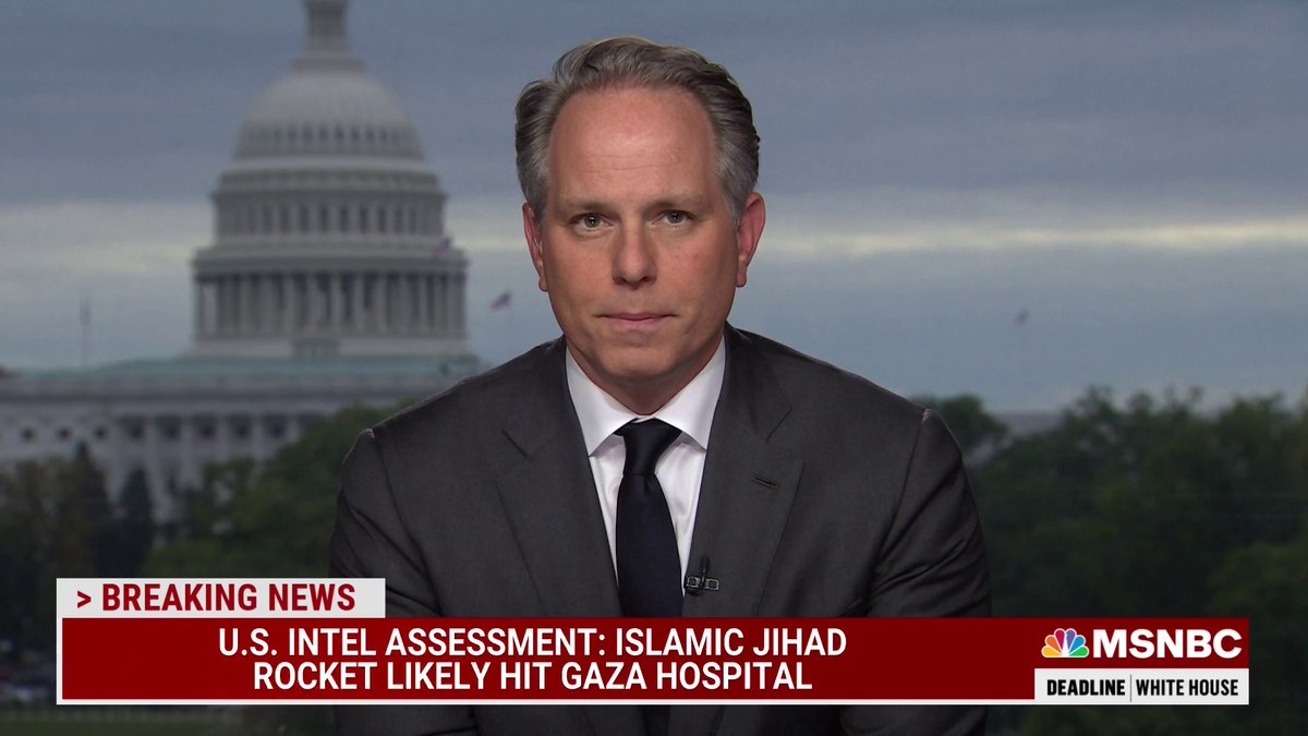 “The Arab leaders, the leaders of Egypt, Jordan, and the Palestinian authority canceling on POTUS while he is in route based on a lie, that is not a great look for our Arab partners...That could have been a very constructive moment.” - Jeremy Bash w/ Nicolle Wallace