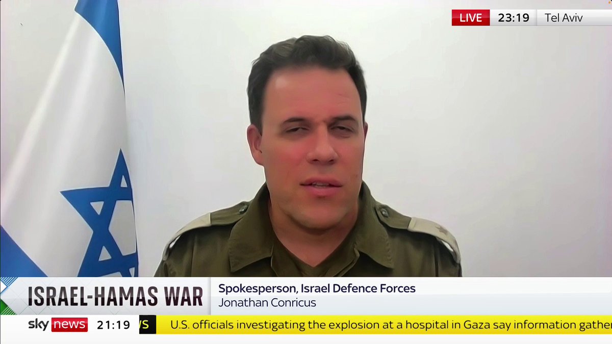 Today in the West Bank, Chief Correspondent @ramsaysky filmed protesters being shot by Israeli snipers after throwing stones. When asked about proportionality by @AnnaBotting, IDF Spokesperson Jonathan Conricus says there is no room for "nonsense".