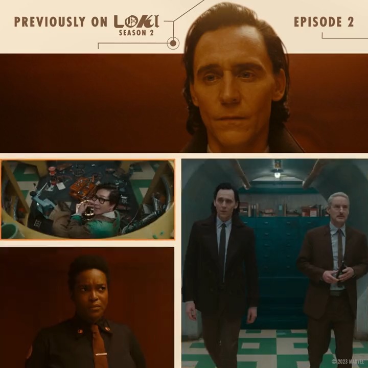 Time is counting down. Catch up on Episode 2 of #Loki Season 2, and stream a new episode tomorrow at 6PM PT on Disney+.