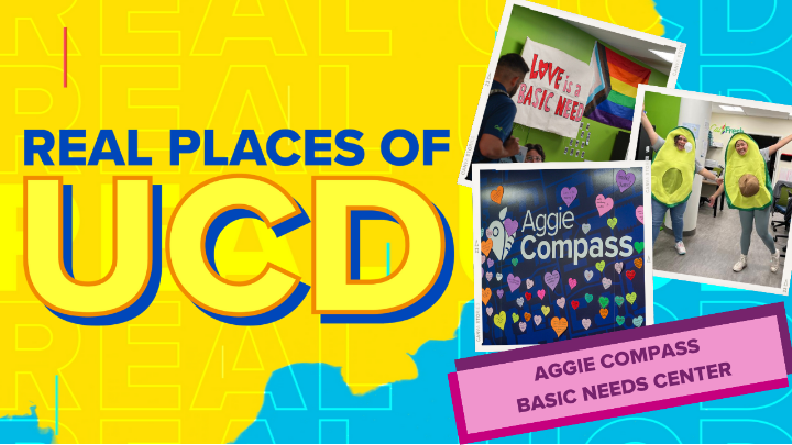 In need of some care? Stop by the Aggie Compass Basic Needs Center! ❤️ In this episode of Real Places of UCD, Erika shows us around UC Davis Aggie Compass which offers basic needs services and oversees Aggie Eats. 🚛🍎 Full video here: #UCDavis | #OurUCDavis