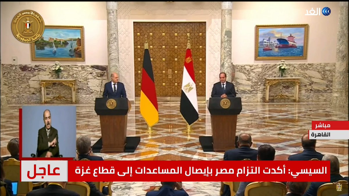 الرئيس المصري عبد الفتاح السيسي يوجه رسائل واضحة ومباشرة إلى إسرائيل بشأن سيناء.. شاهد ماذا قال
