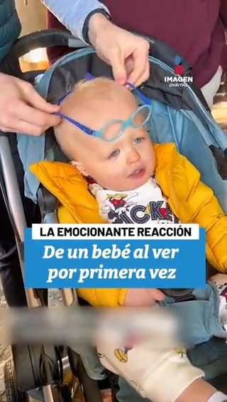 👶🙏 Sonny ha enfrentado problemas visuales, pero eso cambiará ¡por completo! 💙 Te presentamos la siguiente historia 💙 . . #Reacción #Historias #Conexión #Excélsior #Digital