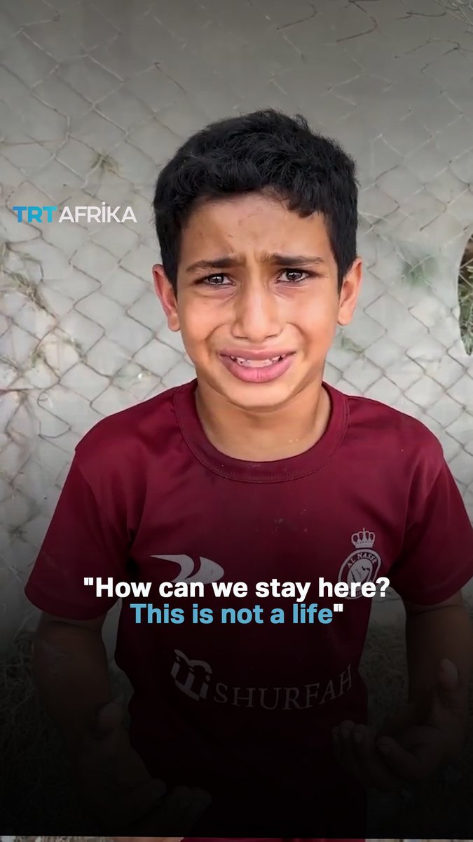 "His entire head exploded, and his brain was out." A Palestinian child recounted the moment Israel bombed an area in his neighborhood in the Nuseirat camp in Palestine's Gaza