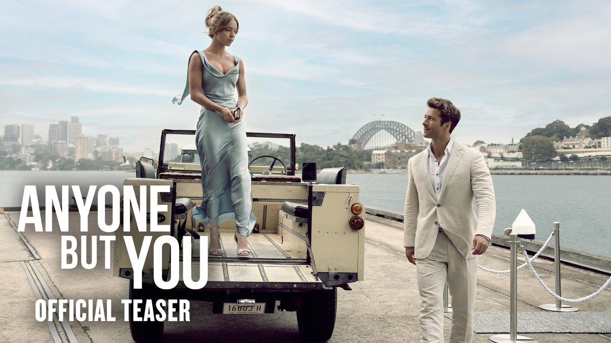 Sydney Sweeney and Glen Powell star in the first trailer for ‘ANYONE BUT YOU.’ In theaters December 15.