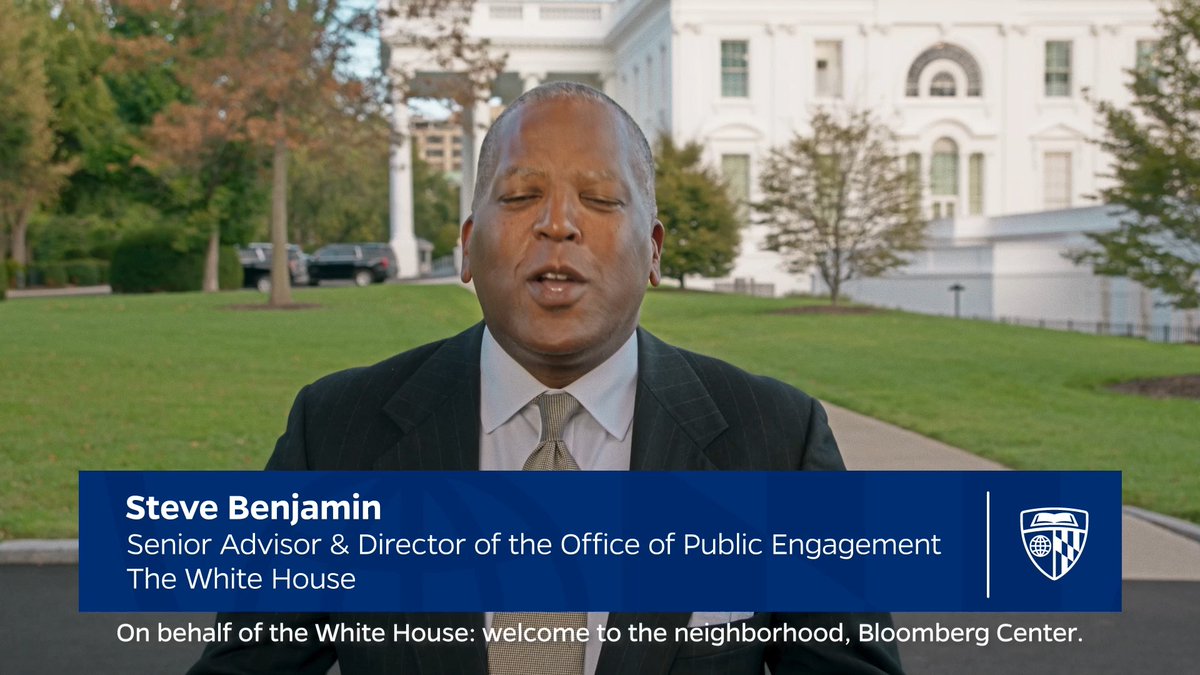 What a warm welcome! DC leaders and residents welcome Johns Hopkins University to Pennsylvania Avenue.